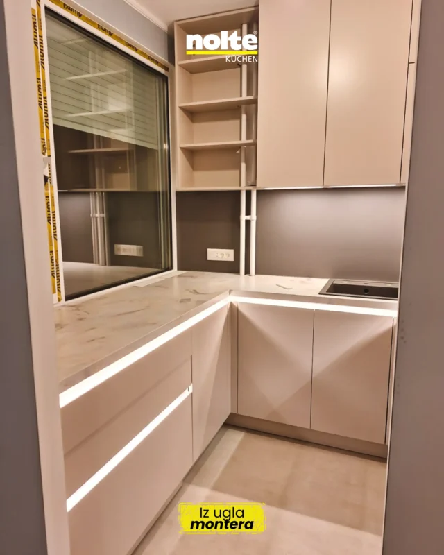Iz ugla montera - Nolte kuhinje Soft Lack